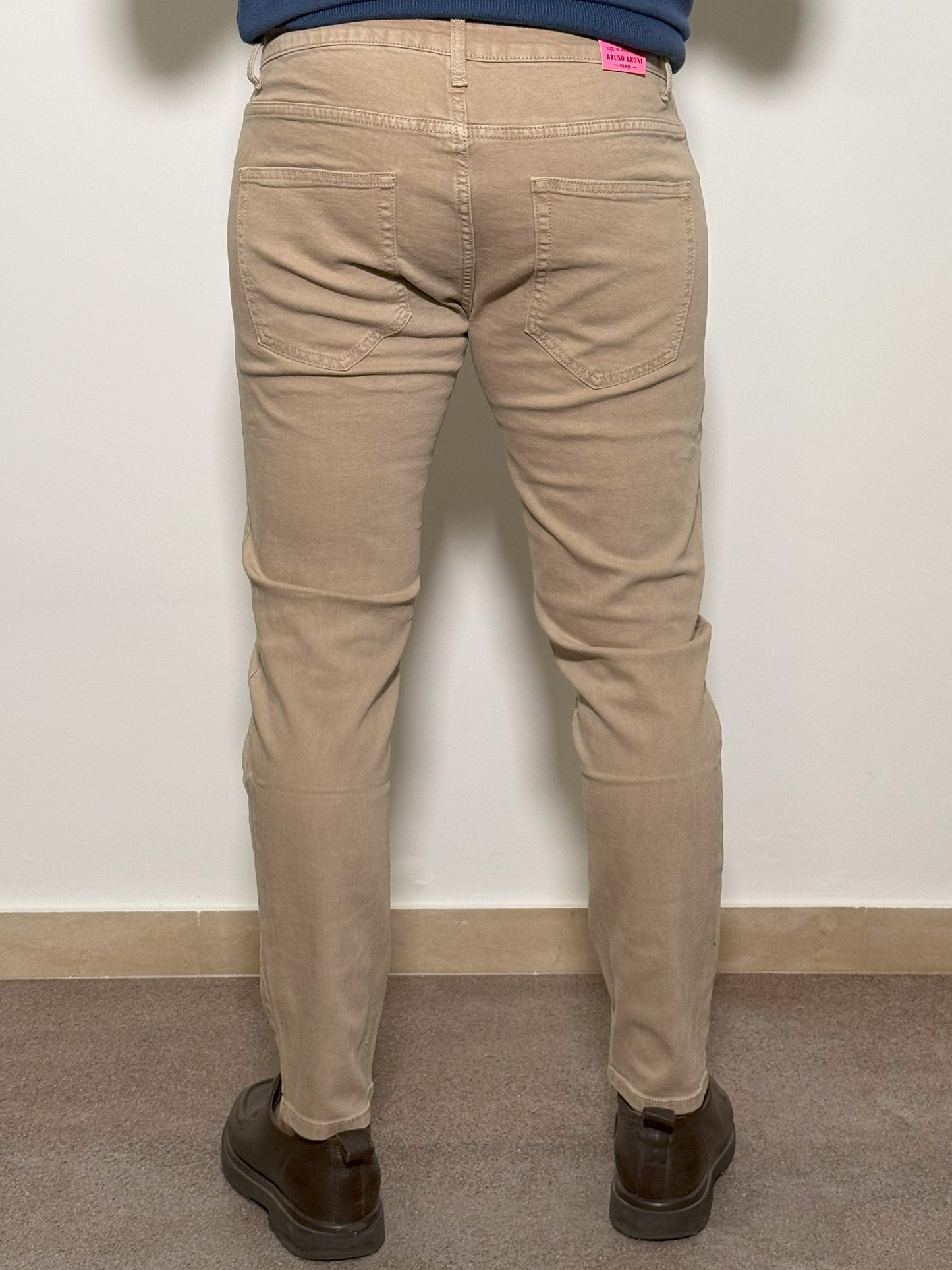 JEANS SLIM FIT BEIGE