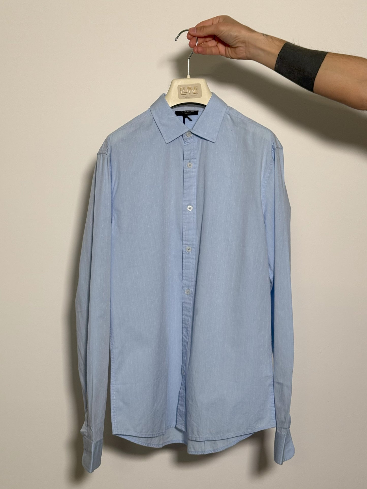 CAMICIA CELESTE