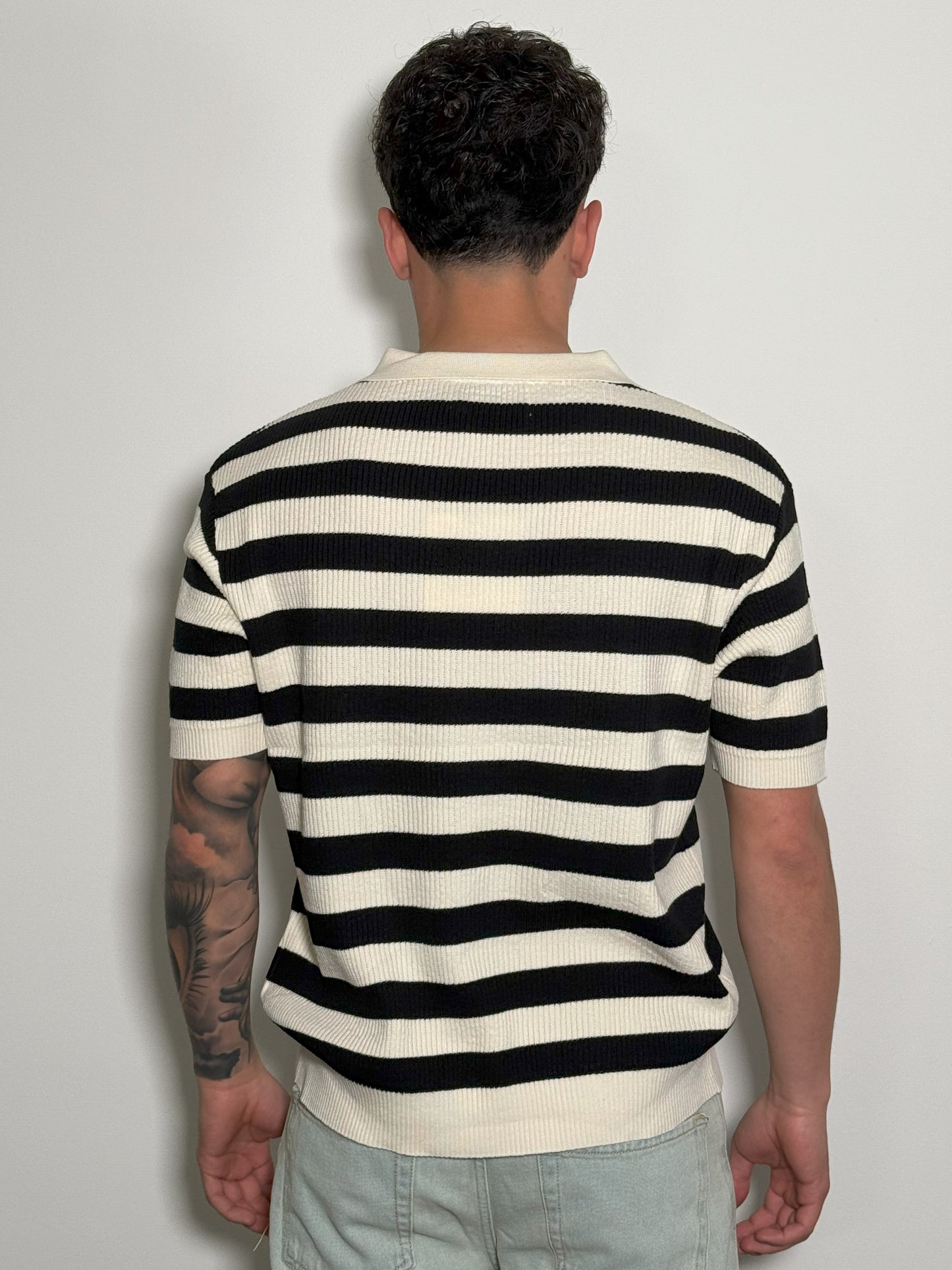 POLO IN FILO A RIGHE