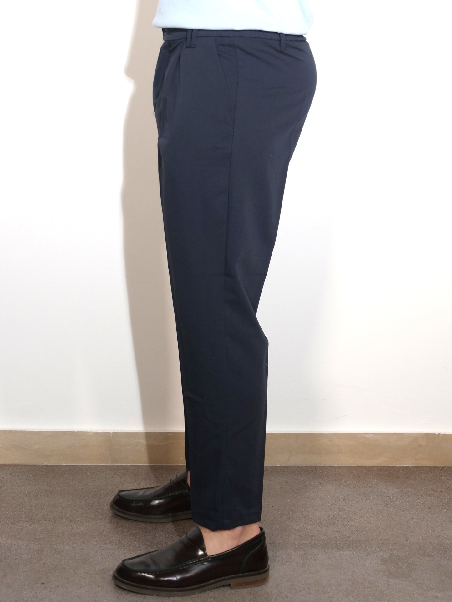 PANTALONE REGULAR ESTIVO BLU