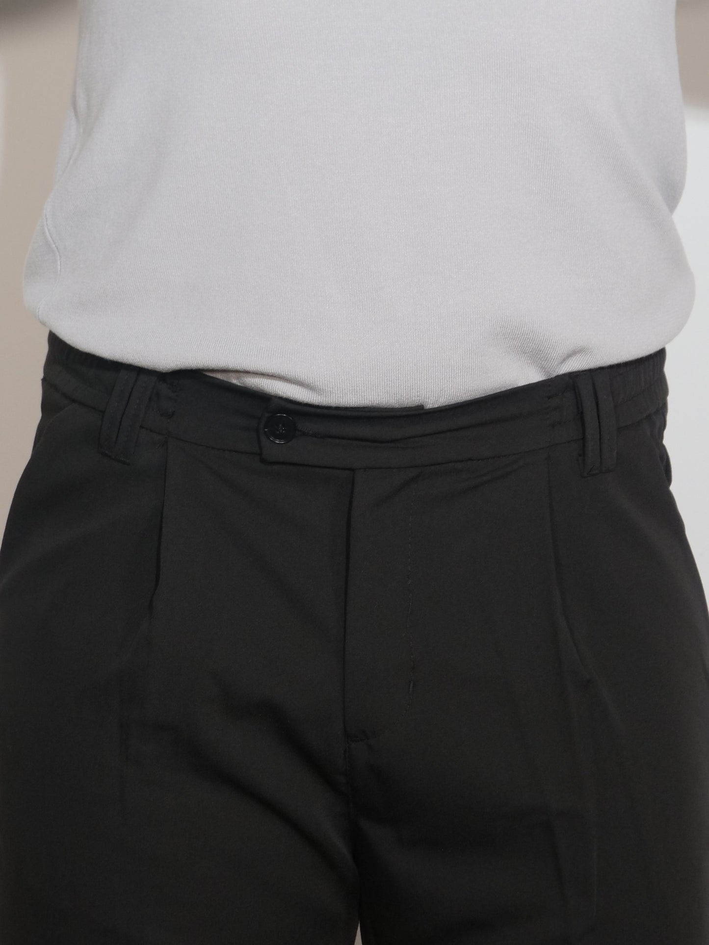 PANTALONI REGUALR ESTIVI NERI