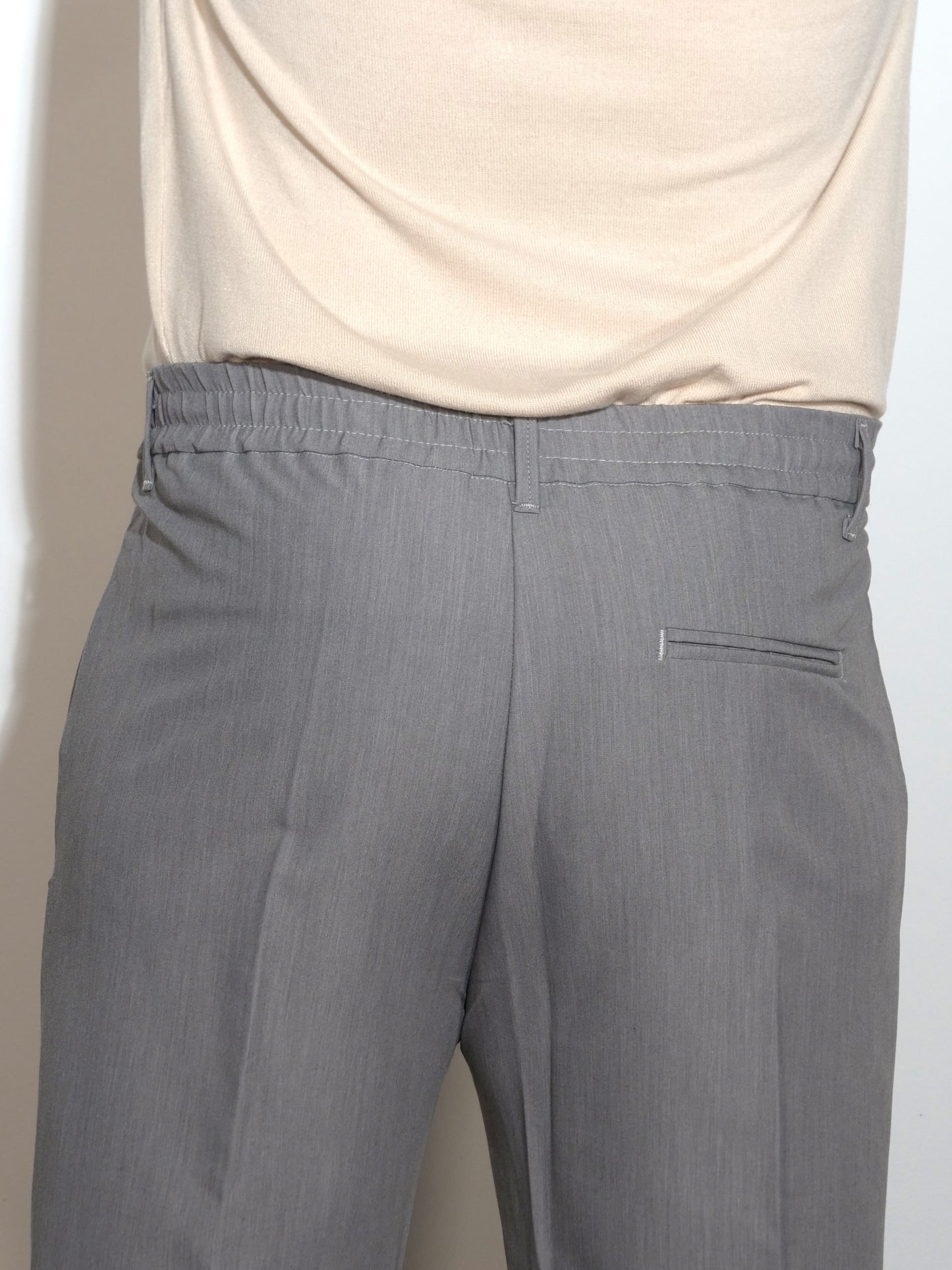 PANTALONI REGULAR ESTIVI GRIGI