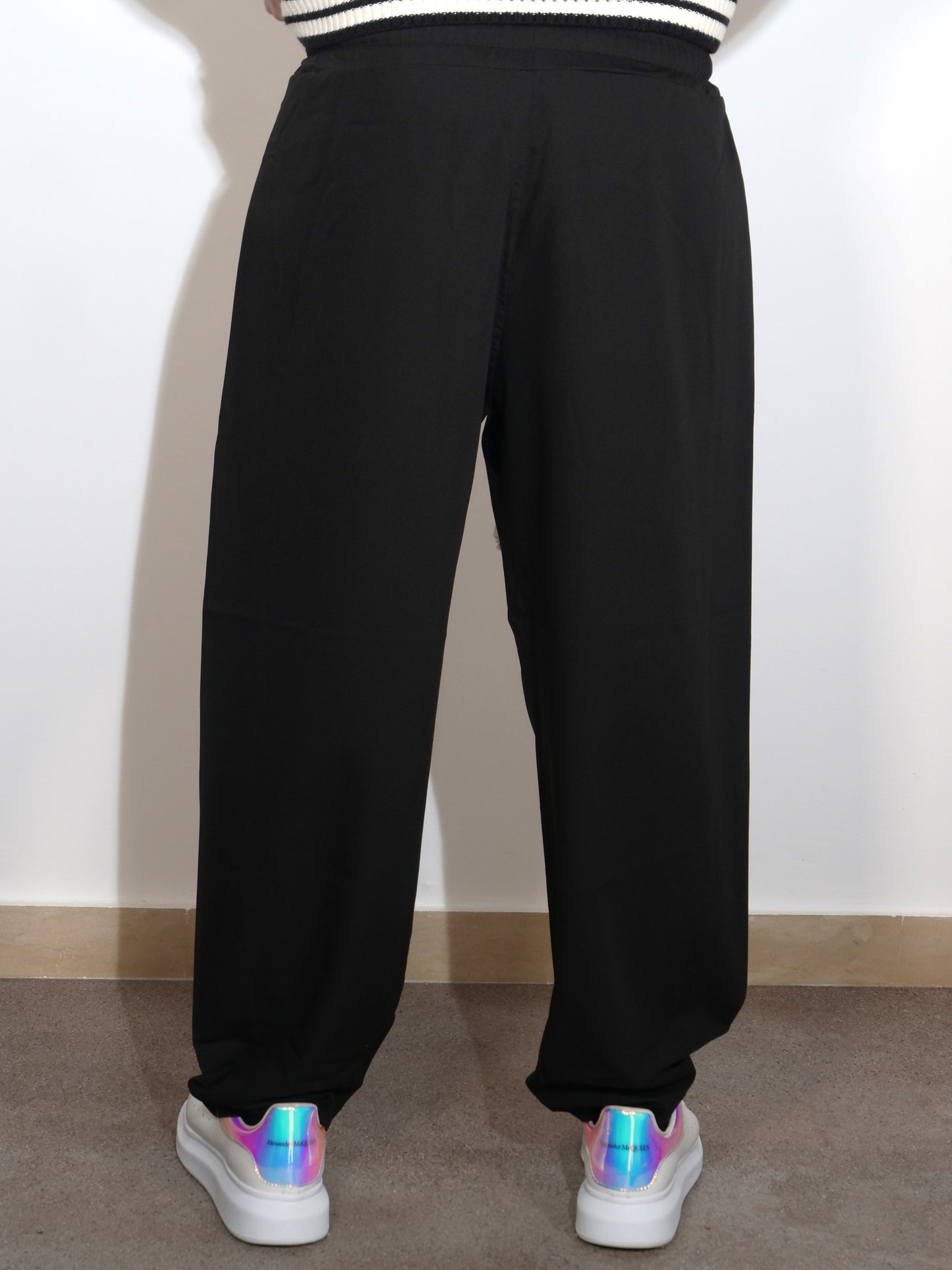 PANTALACCIO NERO OVERSIZE