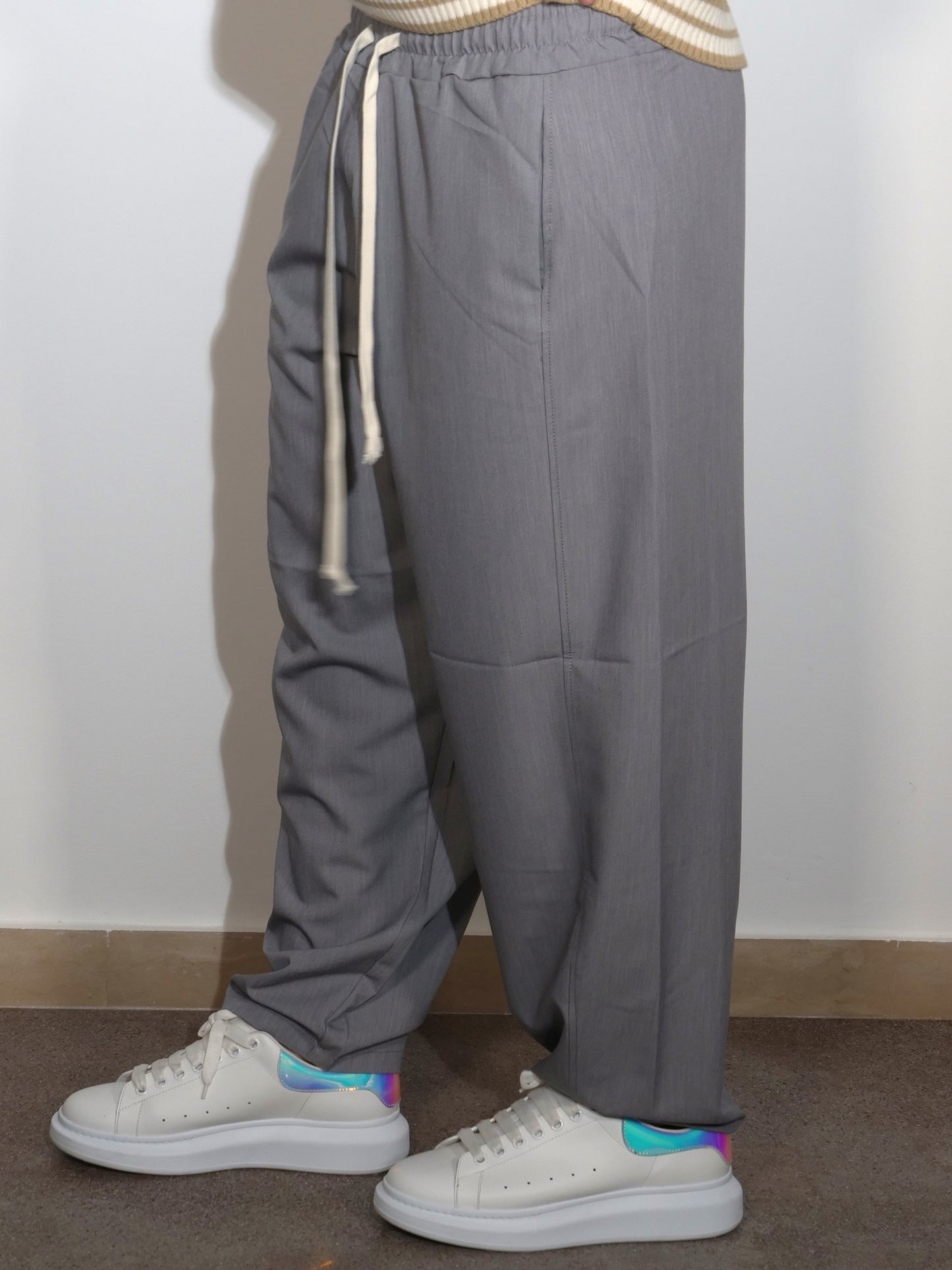 PANTALACCIO GRIGIO OVERSIZE