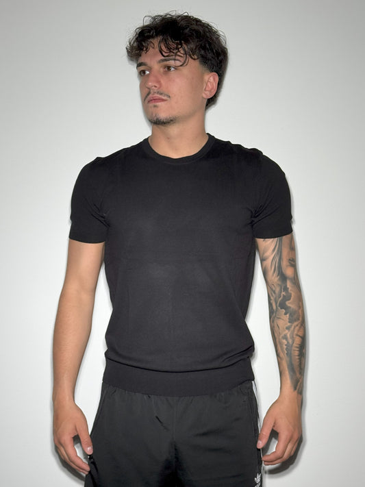 T-SHIRT NERA COTONE PREMIUM