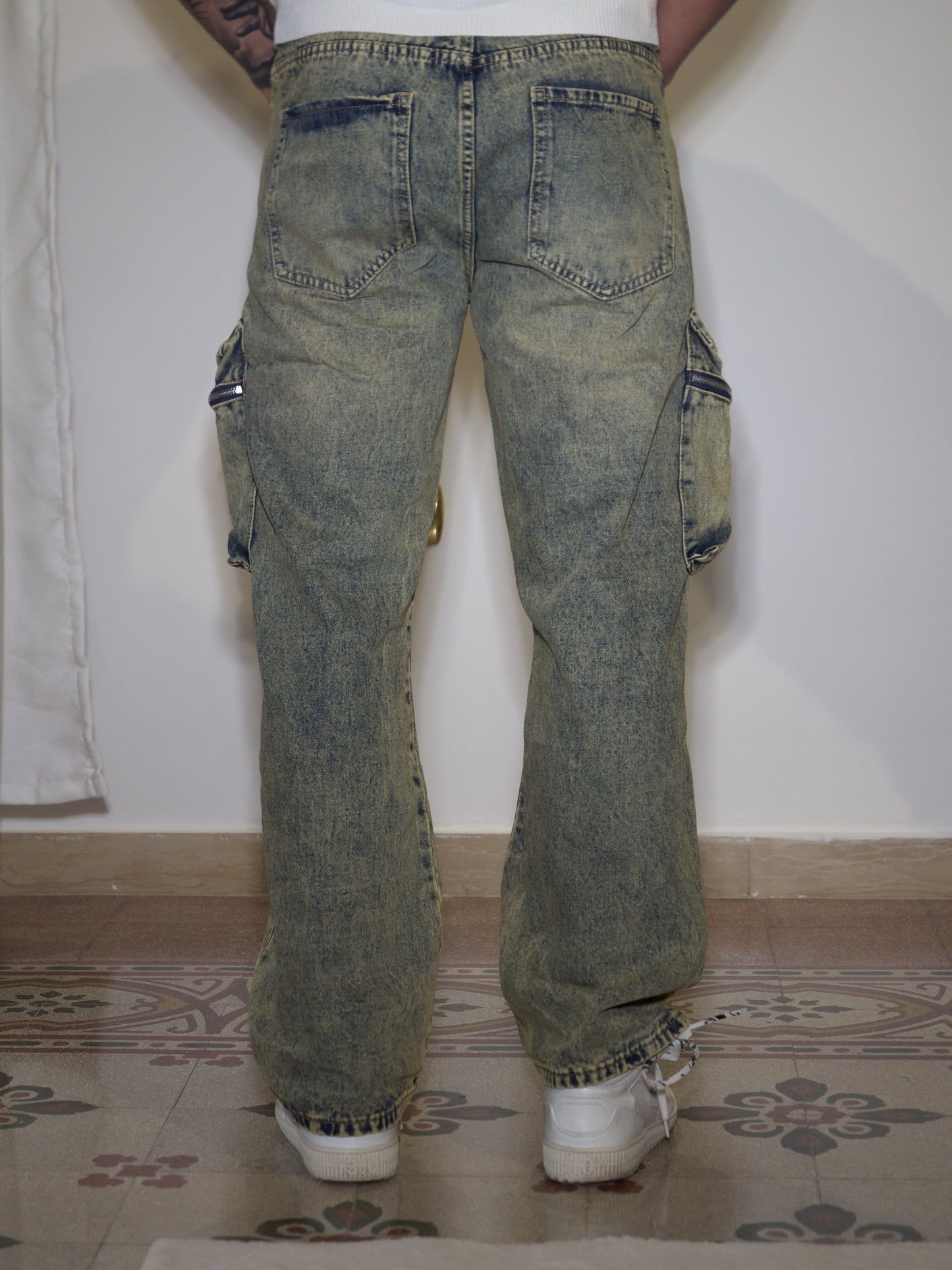 JEANS CARGO OVERSIZE