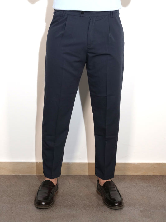 PANTALONE REGULAR ESTIVO BLU