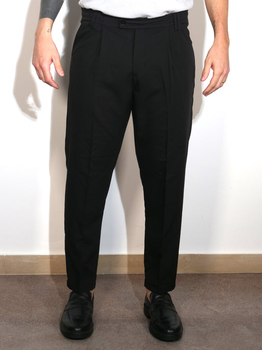PANTALONI REGUALR ESTIVI NERI