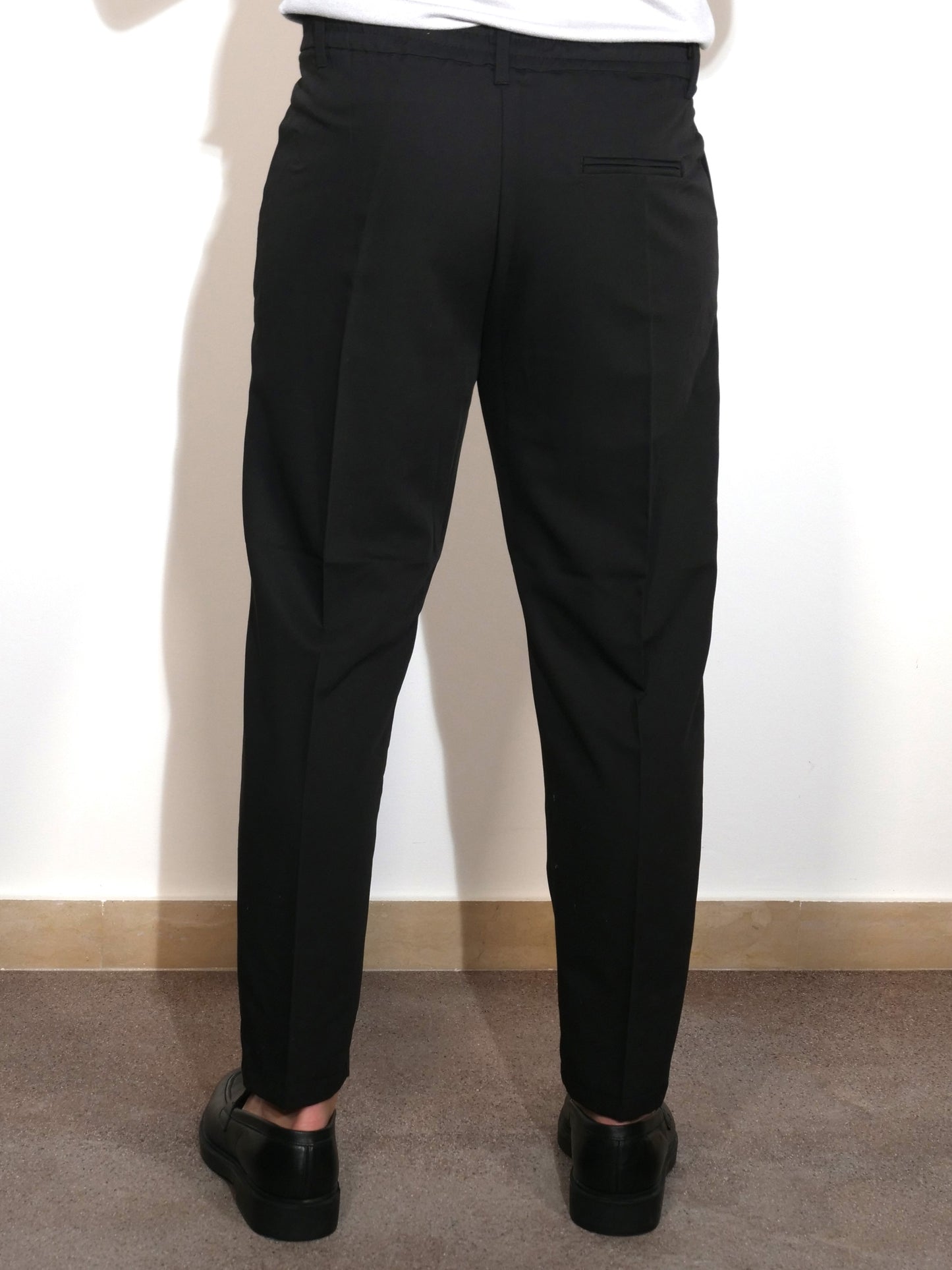 PANTALONI REGUALR ESTIVI NERI