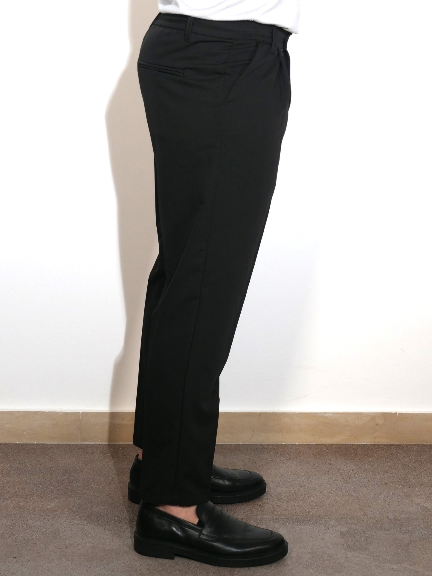 PANTALONI REGUALR ESTIVI NERI