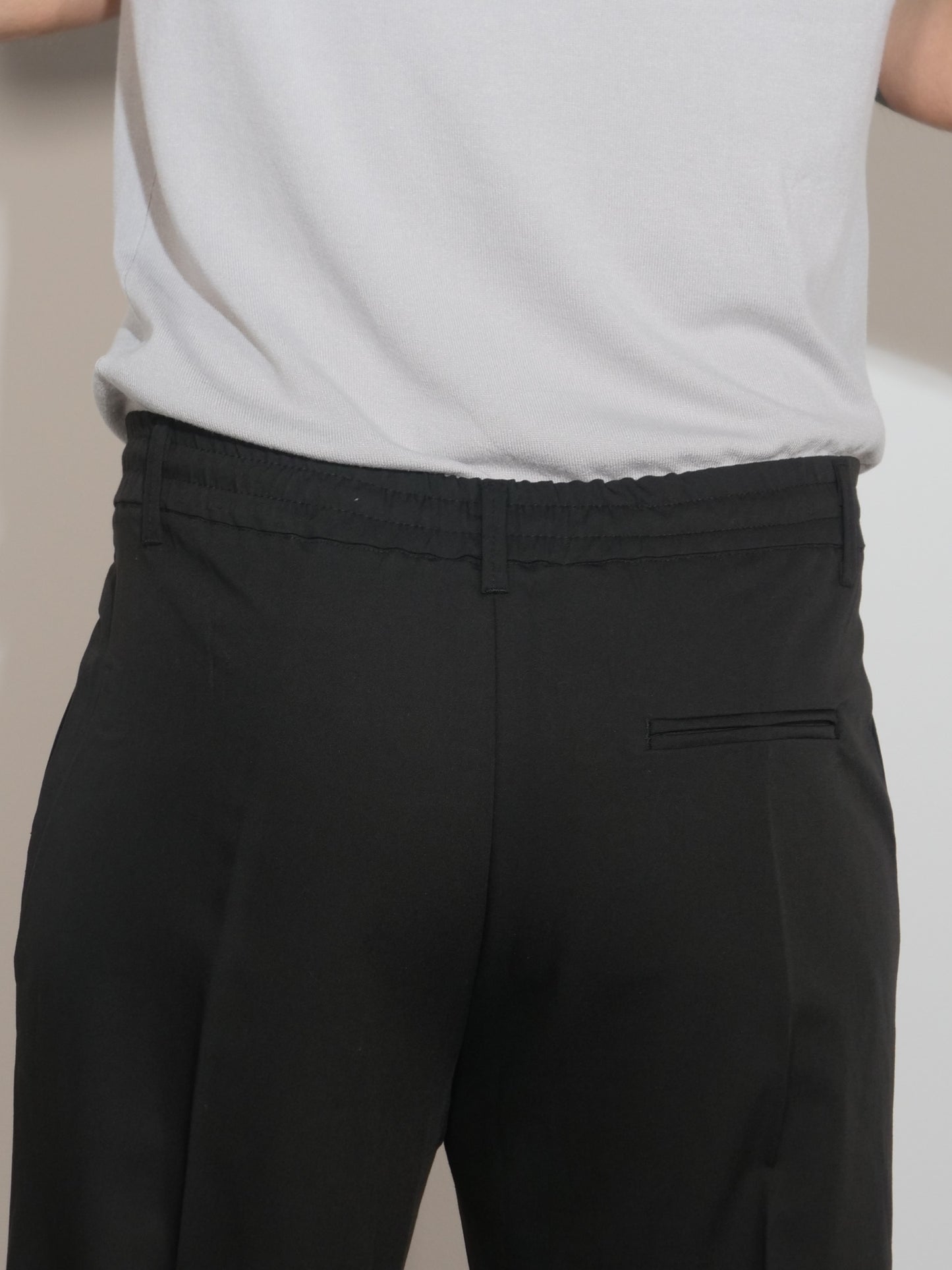 PANTALONI REGUALR ESTIVI NERI