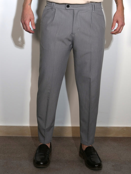 PANTALONI REGULAR ESTIVI GRIGI