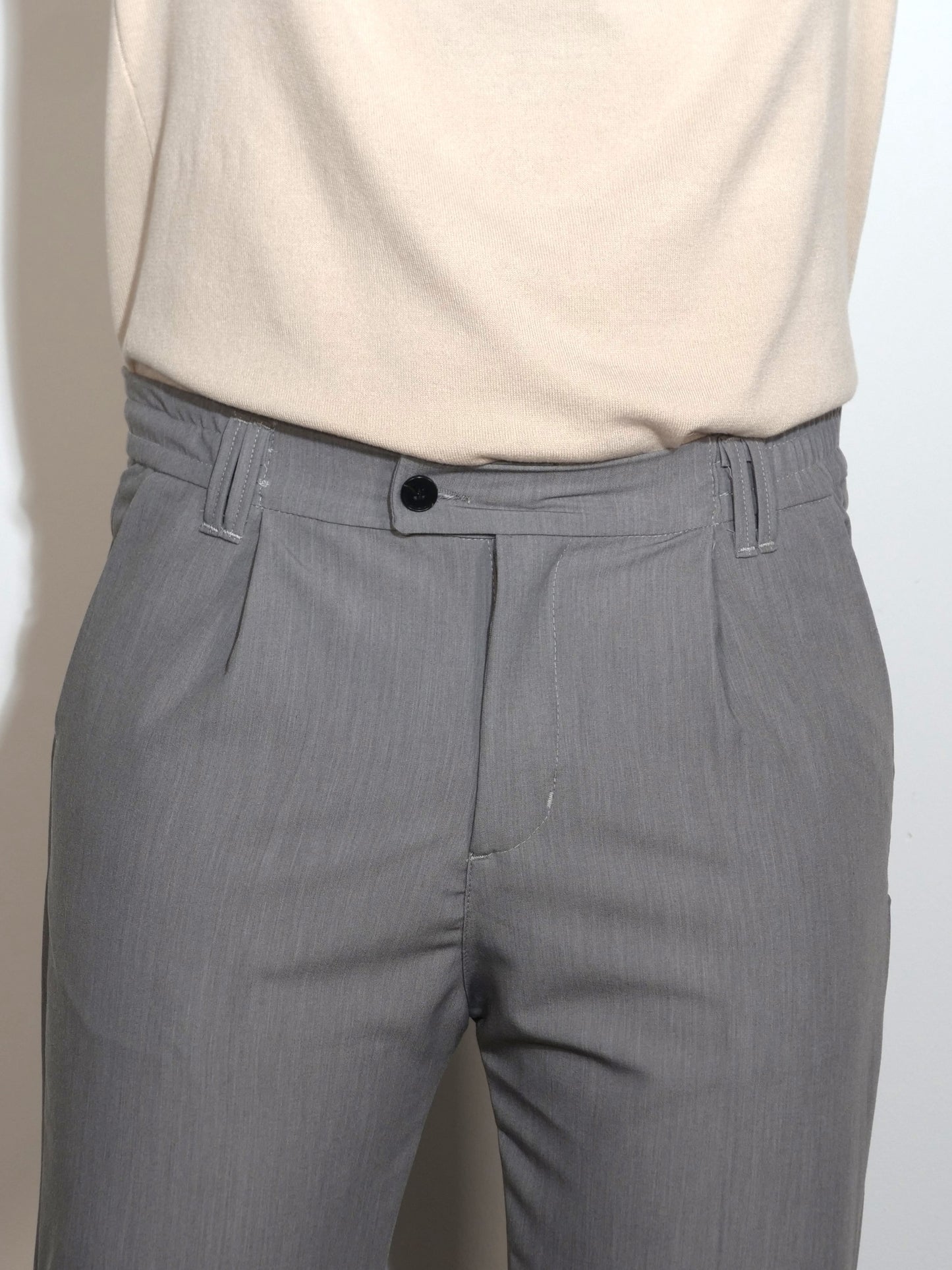 PANTALONI REGULAR ESTIVI GRIGI