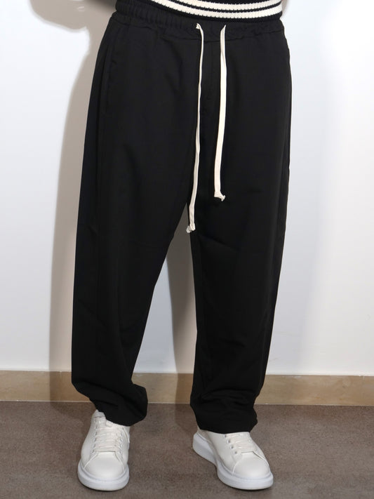 PANTALACCIO NERO OVERSIZE