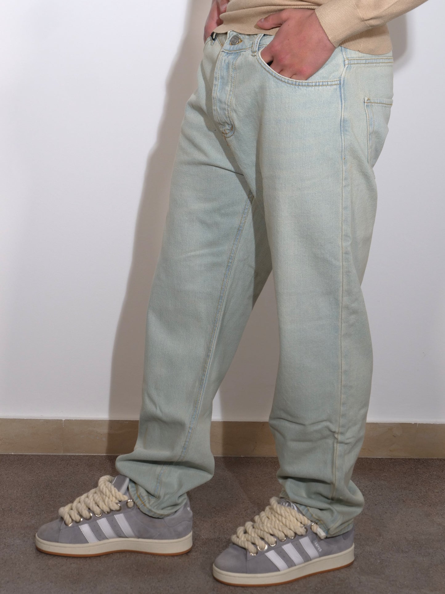 PANTALONE JEANS WIDE FIT